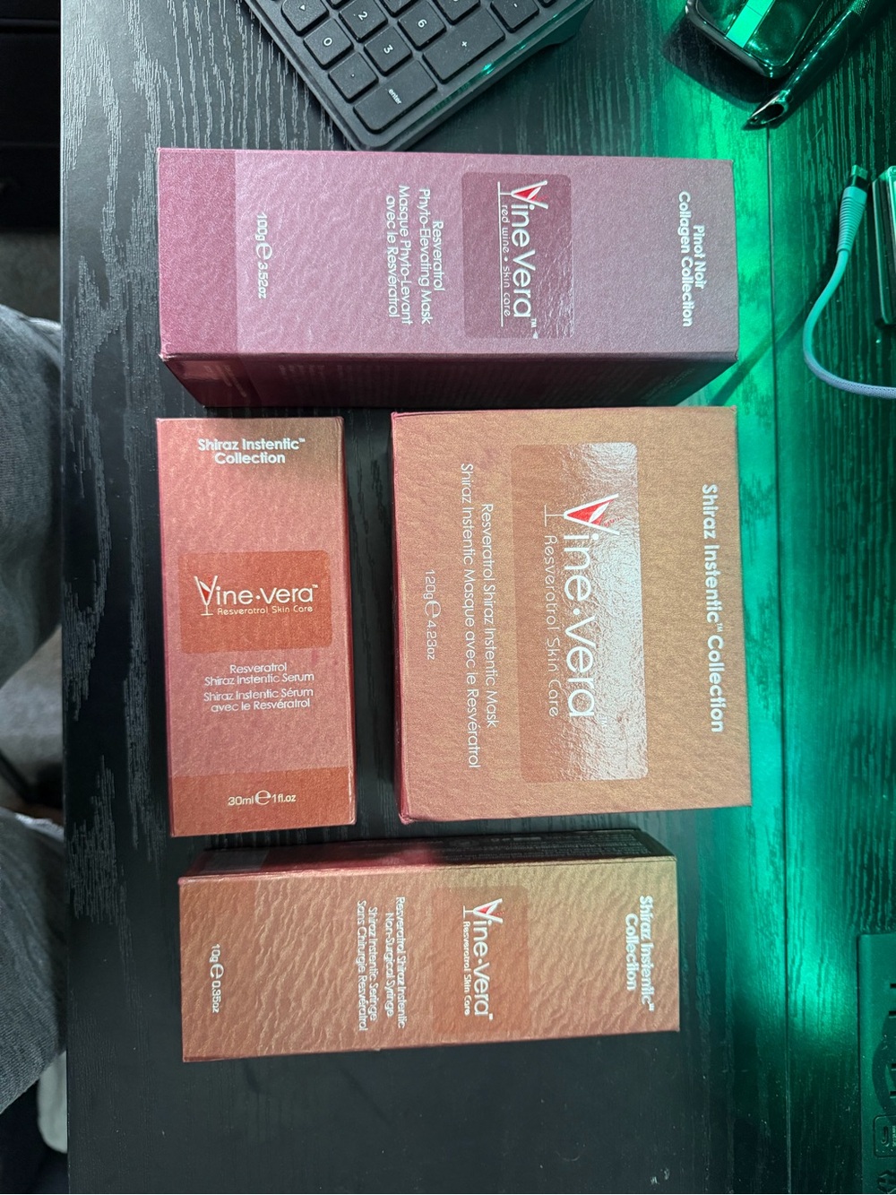 Vine-Vera high end skincare lot of 4 products
